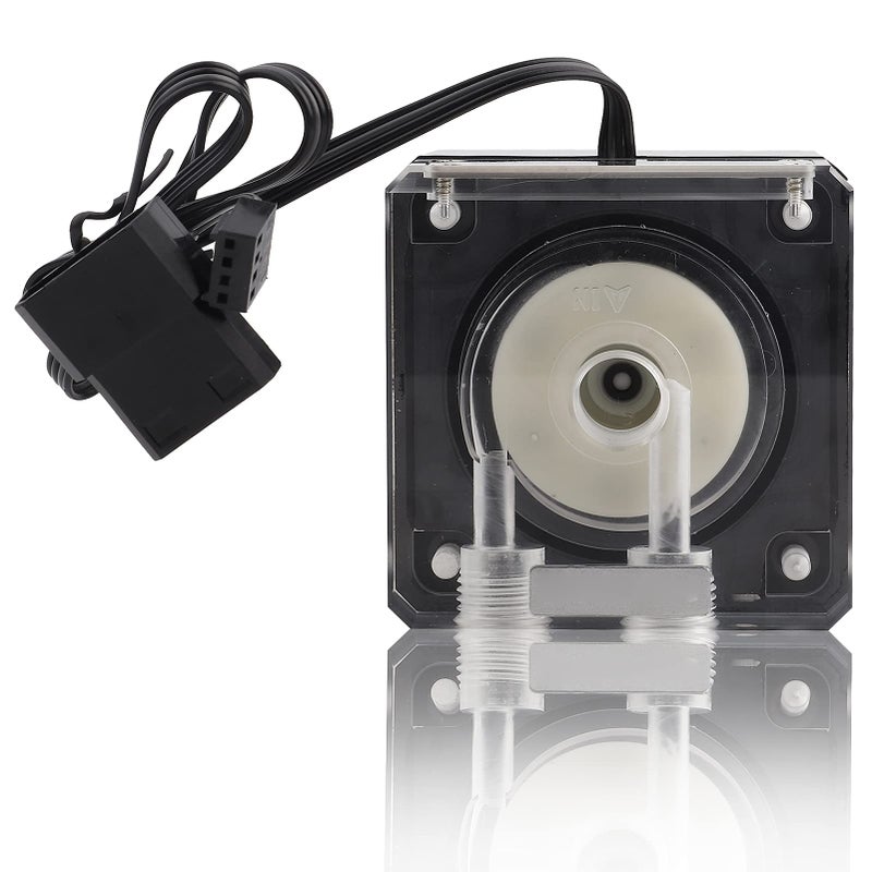 Ciglow Water Cooling Pump, 800L/H PC Water Cooling Integrated Mute Support PWM for CPU Cooling System. - Image 1